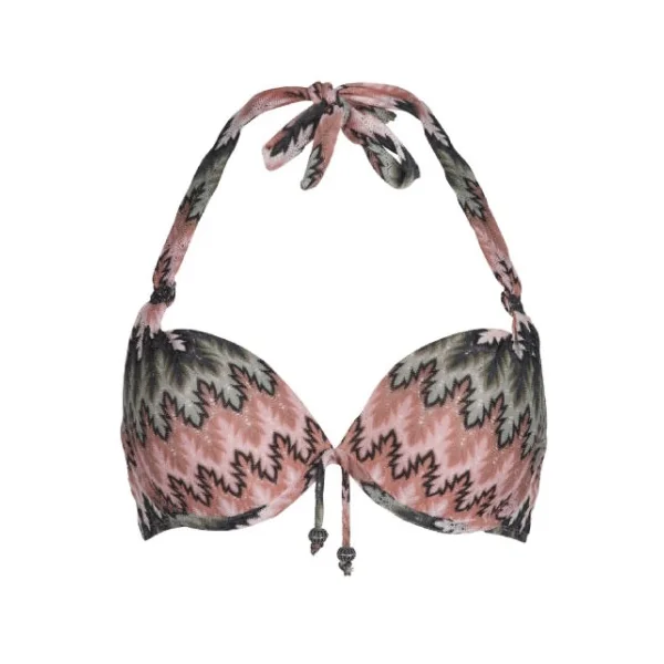 Plage de LingaDore Neva rose/brun haut de bikini préformé