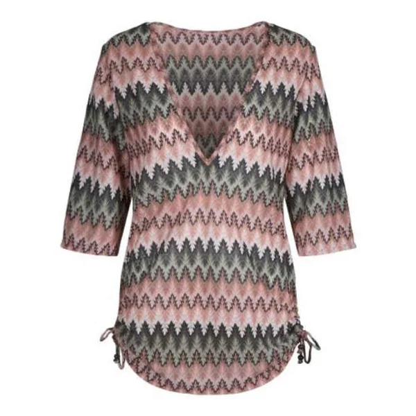 Plage de LingaDore Neva vert/rose tunique