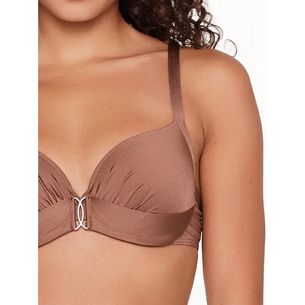 Plage de LingaDore Nutshell marron haut de bikini préformé