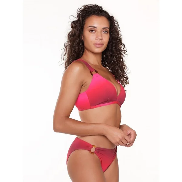 Plage de LingaDore Orchid rouge haut de bikini préformé