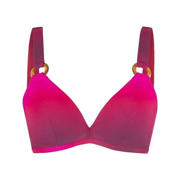 Plage de LingaDore Orchid rouge haut de bikini préformé