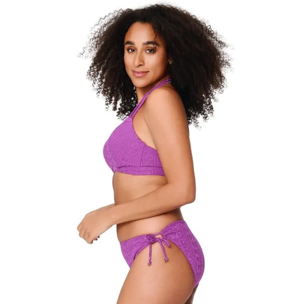Plage de LingaDore Purple Pulse violet haut de bikini préformé