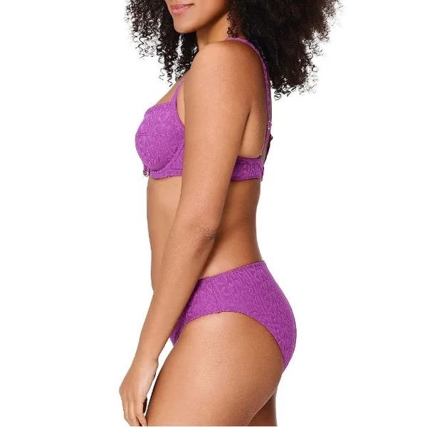 Plage de LingaDore Purple Pulse violet slip de bikini