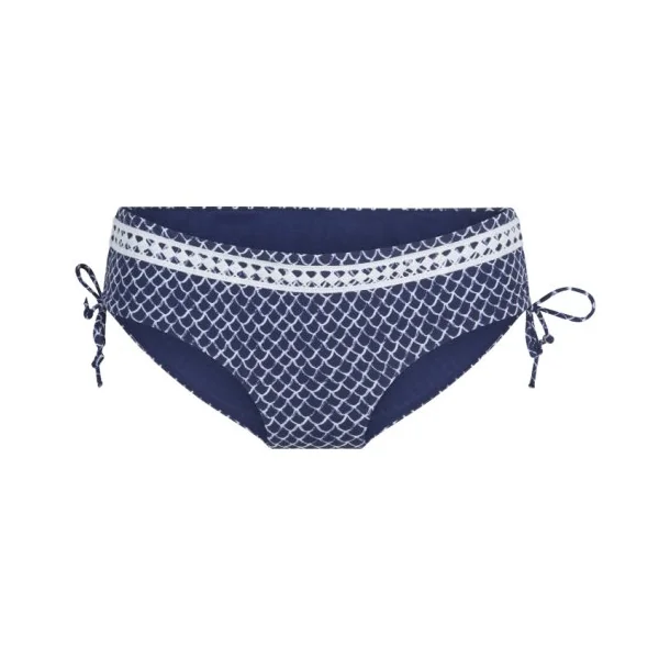 Plage de LingaDore Serra bleu marine/blanc slip de bikini