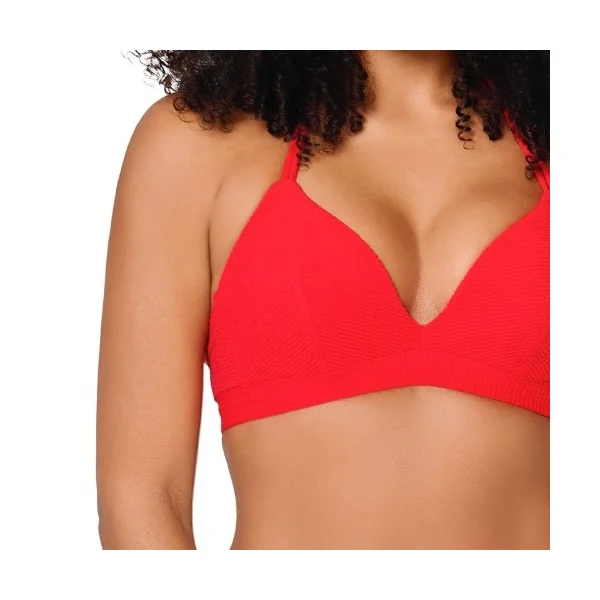Plage de LingaDore Stand Out rouge haut de bikini préformé