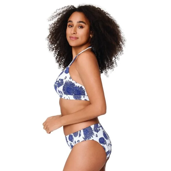 Plage de LingaDore Under The Greek Sun bleu/blanc slip de bikini