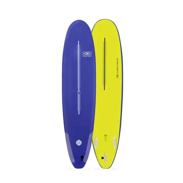 Planche de surf EZI Rider Softboard 80L Navy 8´0 pour débutants en vagues molles