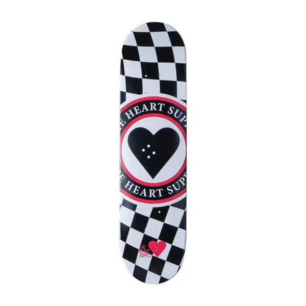 Plateau de skate HEART SUPPLY Insignia Check Noir 8.0