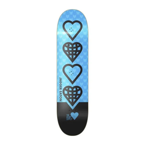 Plateau de skate HEART SUPPLY Jagger Eaton Pro World Neon 8.25