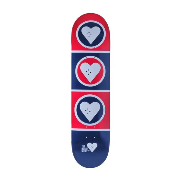 Plateau de skate HEART SUPPLY Squad Rouge 8.0