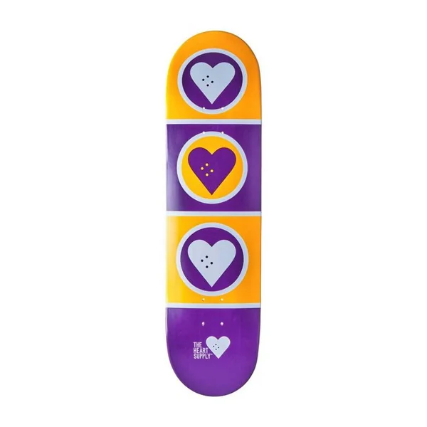 Plateau de skate HEART SUPPLY Squad Violet 8.25