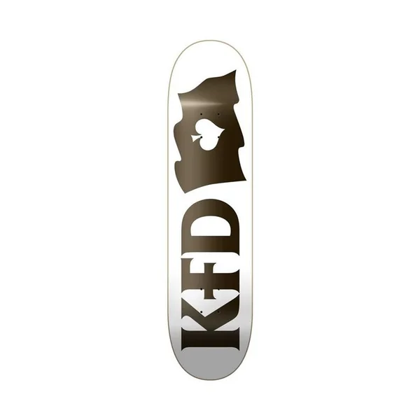 Plateau de skate KFD Flagship Blanc 8.25