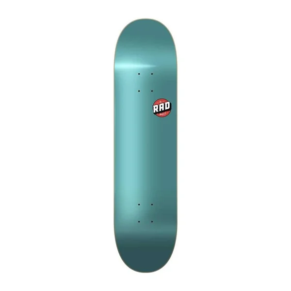 Plateau de skate RAD Blank Logo Teal Maple 7.75