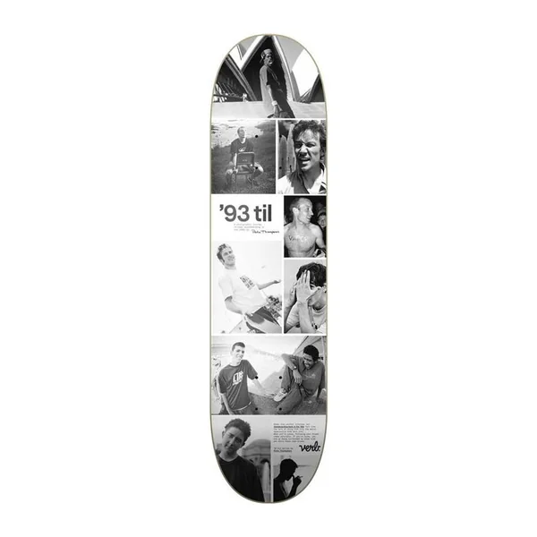 Plateau de skate VERB 93 Til Collage Black/White 8.25