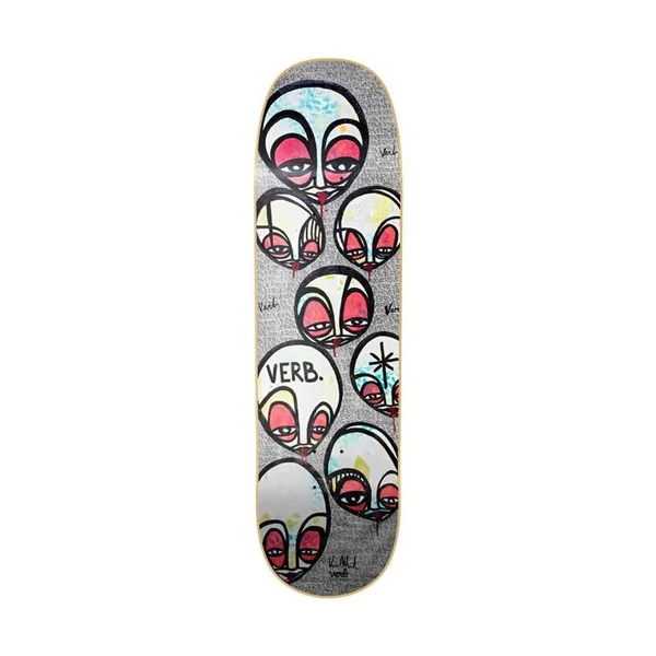 Plateau de skate VERB Faces Gray 8.75