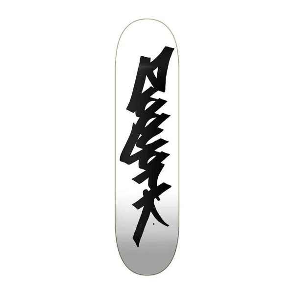 Plateau de skate ZOO YORK Classic Tag Blanc 8.25