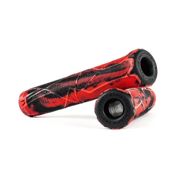 Poignées Trottinette ETHIC Slim Rouge Mix
