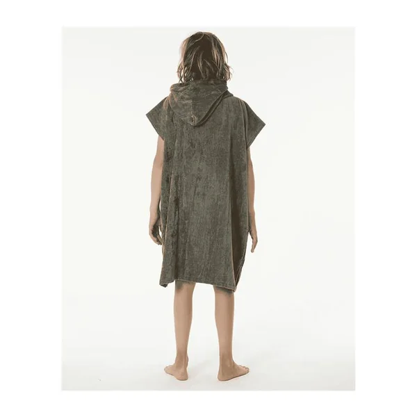 Poncho junior RIPCURL Logo Hooded Towel - Boy Grey
