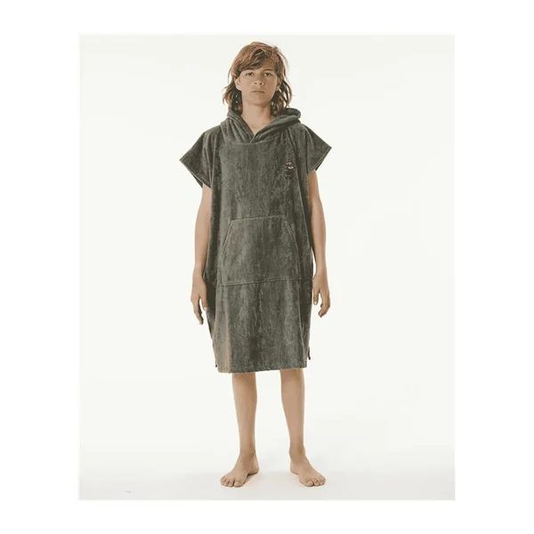 Poncho junior RIPCURL Logo Hooded Towel - Boy Grey