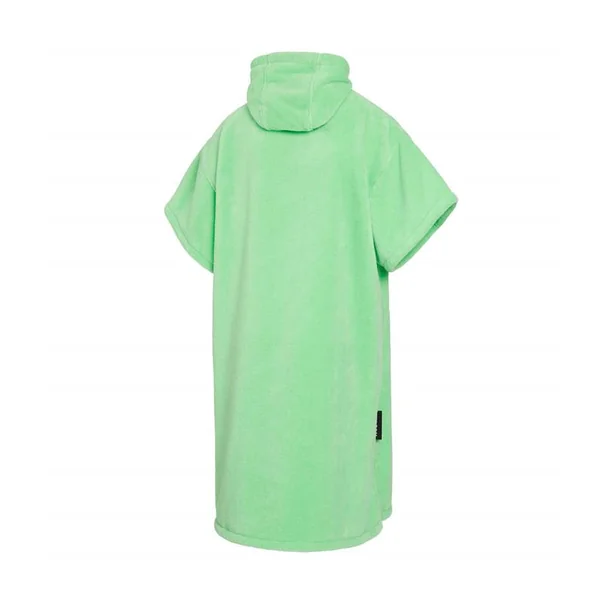 Poncho MYSTIC Poncho Teddy Lime Green pour Surf et Kitesurf - Chaleur et Confort