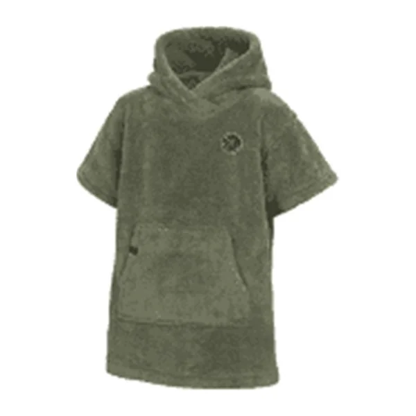 Poncho MYSTIC Teddy Kids Olive Green M