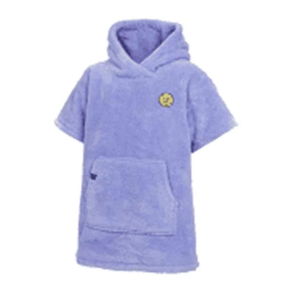 Poncho MYSTIC Teddy Kids Pastel Lilac
