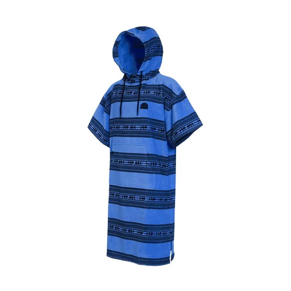 Poncho MYSTIC Velour Global Blue