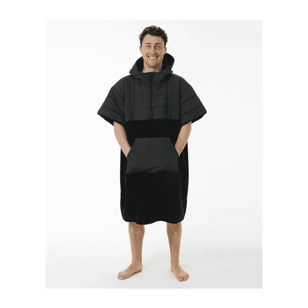 Poncho RIPCURL Anti-Series Puffer Poncho Black
