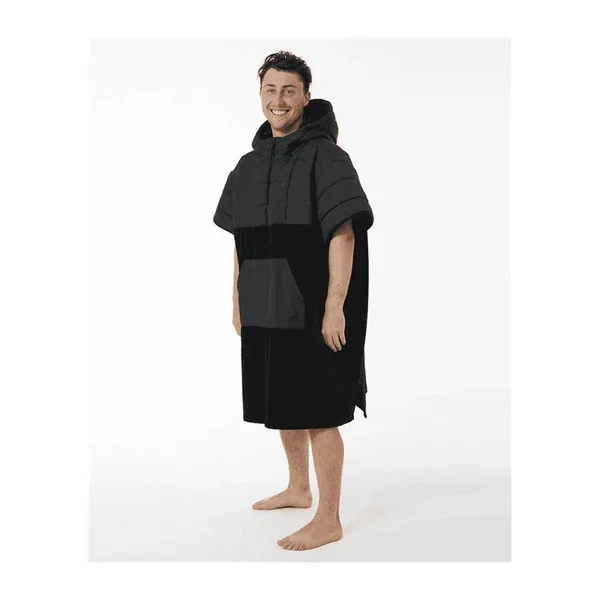 Poncho RIPCURL Anti-Series Puffer Poncho Black