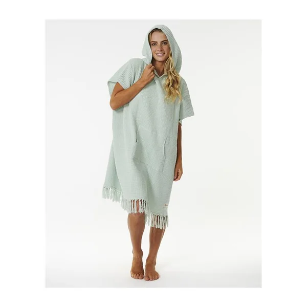 Poncho RIPCURL Stonewash Hood Towel Mint