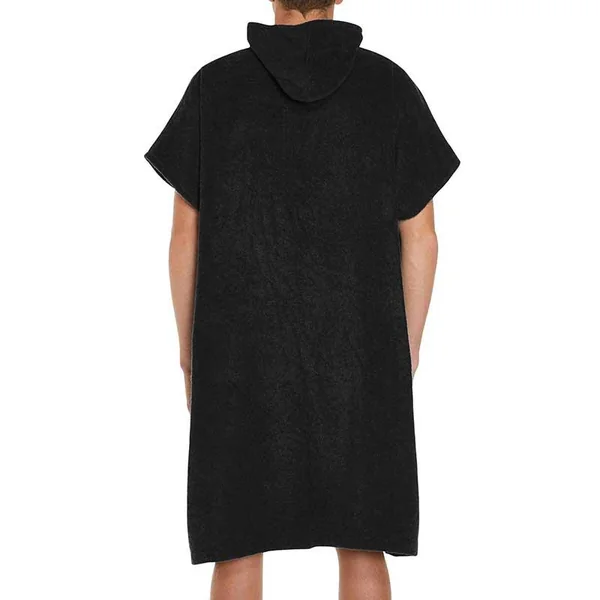 Poncho Surf Fcs Towel Black