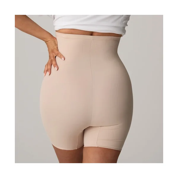 PrimaDonna - Slip Taille Haute Gainant Café Latté Small Perle