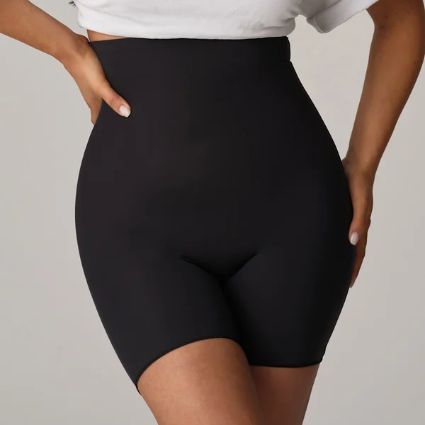 PrimaDonna - Slip Taille Haute Gainant Charbon Large Perle