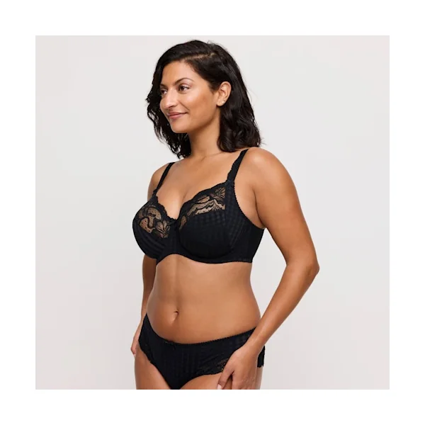 PrimaDonna - Soutien-gorge plein buste avec dentelle 36 (80) G Noir Madison