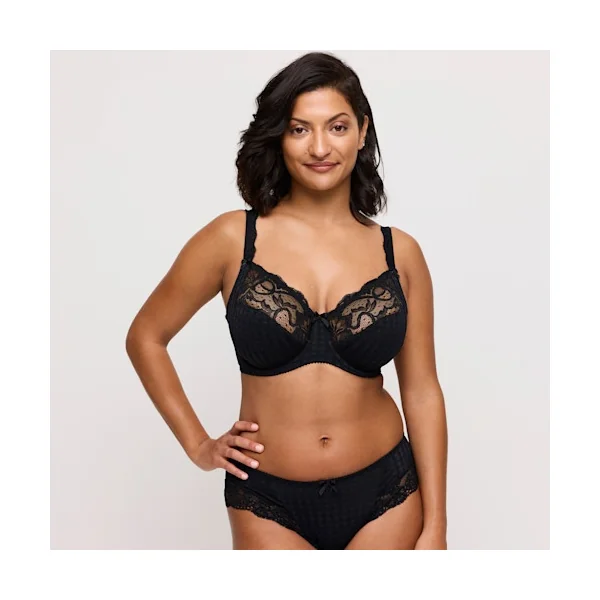 PrimaDonna - Soutien-gorge plein buste avec dentelle 38 (85) D Noir Madison