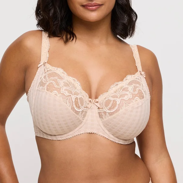 PrimaDonna - Soutien-gorge plein buste avec dentelle 38 (85) E Café au Lait Madison