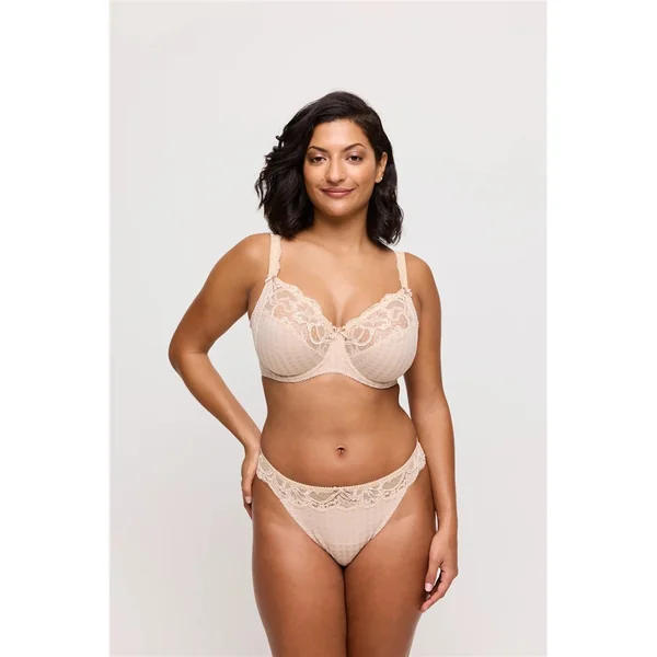 PrimaDonna - Soutien-gorge plein buste avec dentelle 40 (90) E Café au Lait Madison