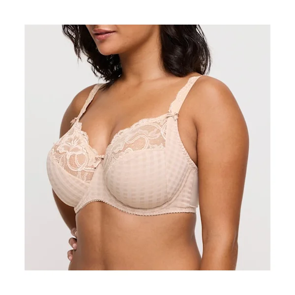 PrimaDonna - Soutien-gorge plein buste avec dentelle 42 (95) G Café au Lait Madison