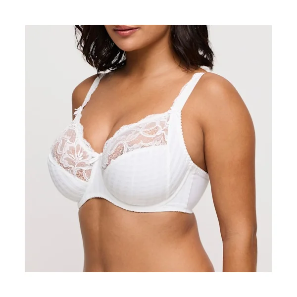 PrimaDonna - Soutien-gorge plein buste avec dentelle 42 (95) H Naturel Madison