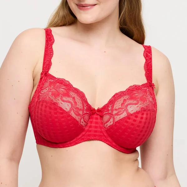 PrimaDonna - Soutien-gorge plein buste avec dentelle 44 (100) H Scarlet Rouge Madison