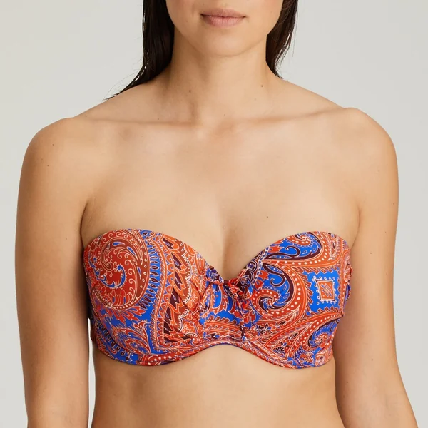 PrimaDonna Swim - Bandeau bikini padde 34 (75) F Blue Spice Casablanca