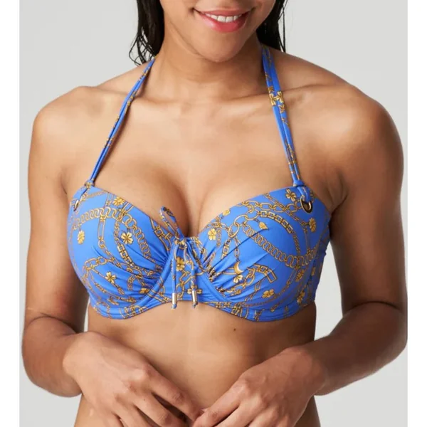 PrimaDonna Swim - Haut de Bikini Balconnet Rembourre 40 (90) D Electric Blue Olbia