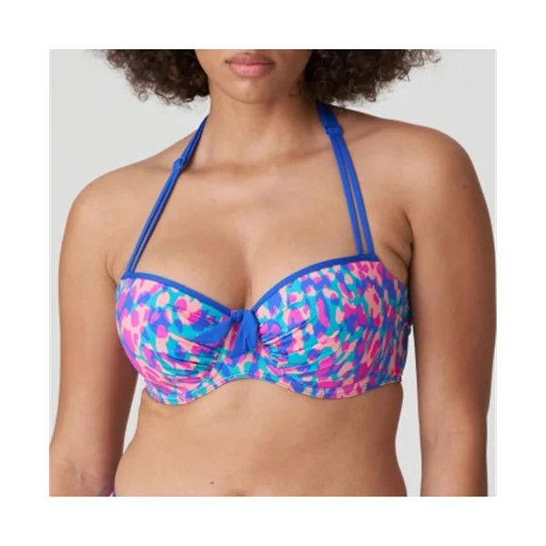 PrimaDonna Swim - Haut de Maillot paddé balconnet 38 (85) F Bleu Électrique Karpen