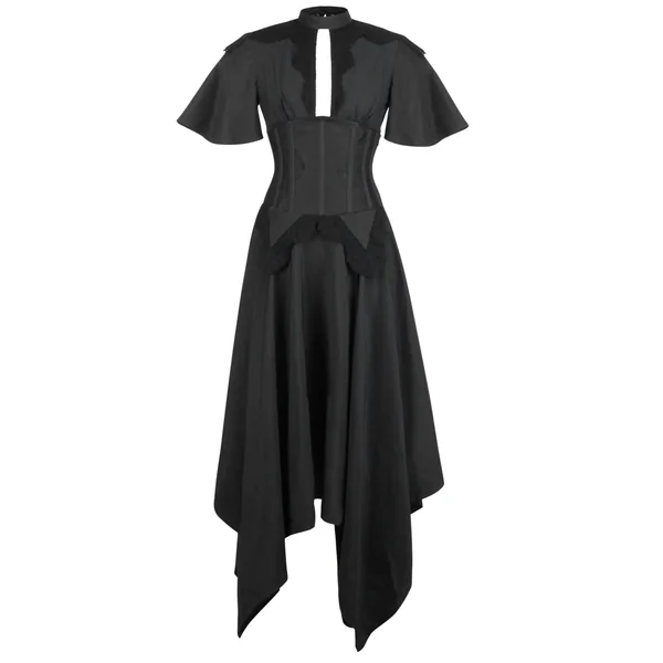 Robe corsetée noire