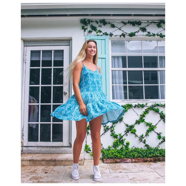 Robe Hurley Tribal Geo Mini Dress - Blueprint