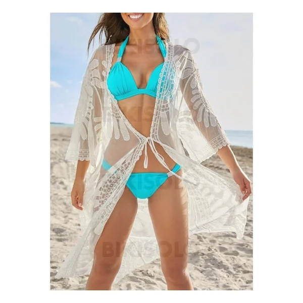 Robes de plages longues transparente