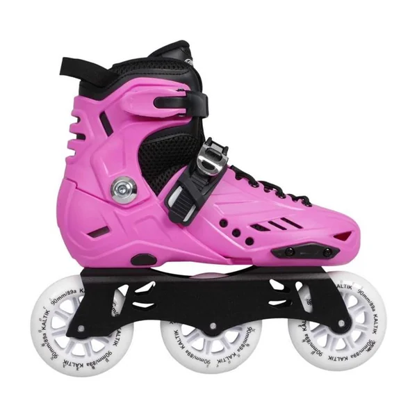 Roller en ligne KALTIK K Skate Tri 90mm Junior Rose