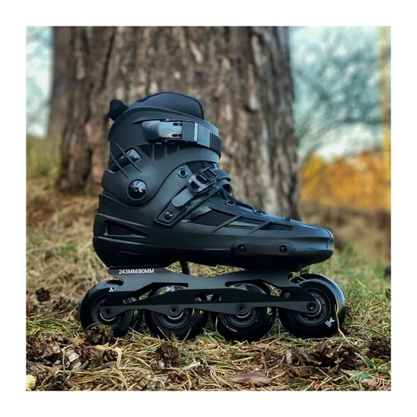 Rollers en ligne TRIGGER Cloud 80 Freeskate Noir