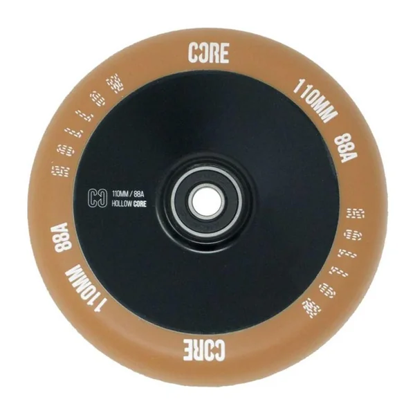 Roue trottinette CORE Hollow V2 Gum/Black 110mm