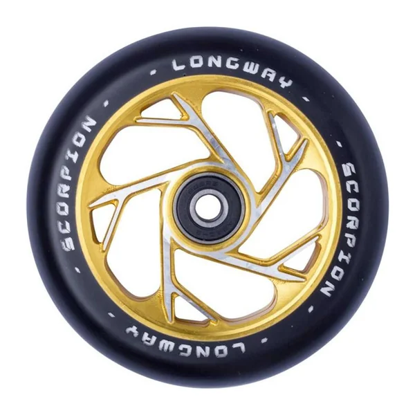 Roue trottinette LONGWAY Scorpion Or 110mm